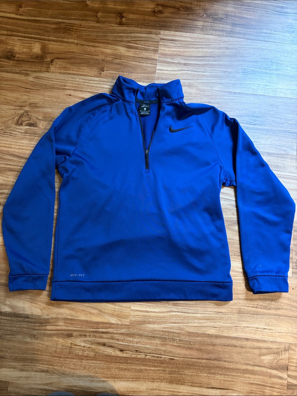 Nike Blue Half-Zip Athletic Pullover
